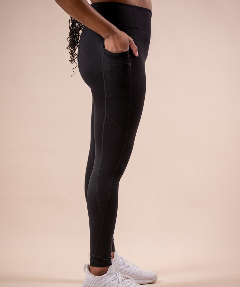 Side Pocket View of Embrace Legging