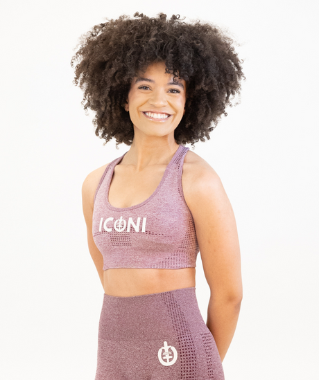 Motivated Maroon Sports Bra