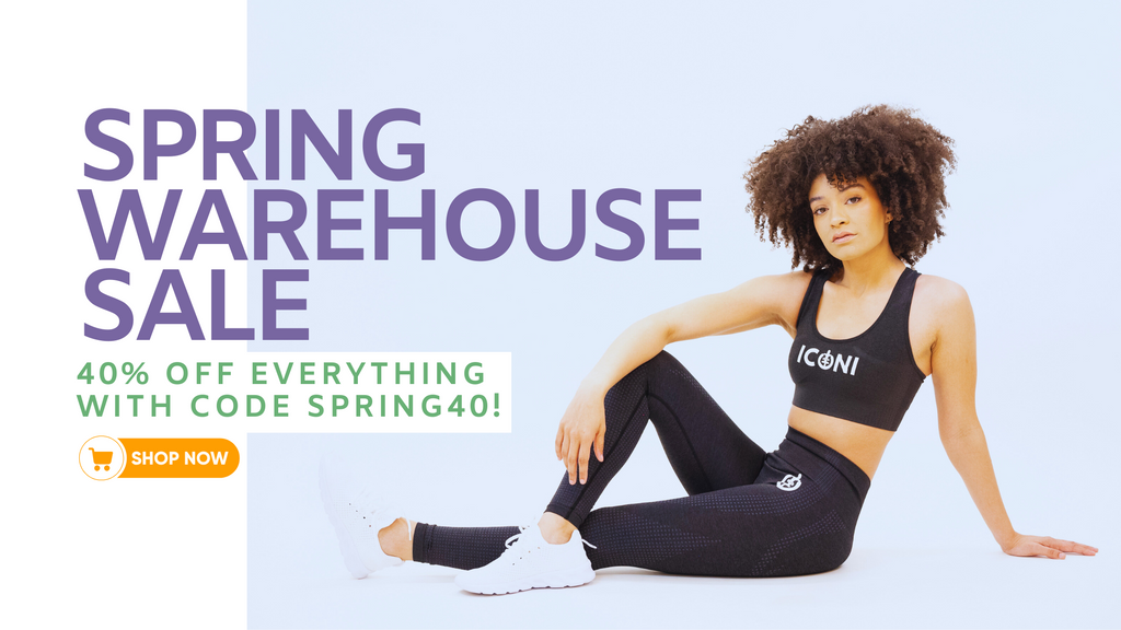 Spring Warehouse Sale 40% off everything with code Spring40