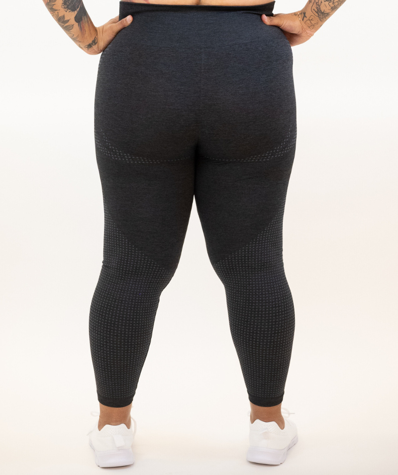 Core 10 Women's Standard Icon Series Lace Up Yoga Full-Length Legging, BLK  L ~Z5