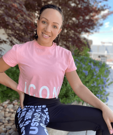 ICONI Crop Top | Pink - ICONI