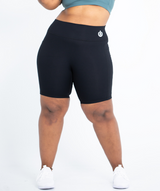 Mid Thigh Pocket Short | Black - ICONI