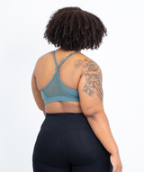 Low Impact V-Neck Sports Bra | Jade - ICONI