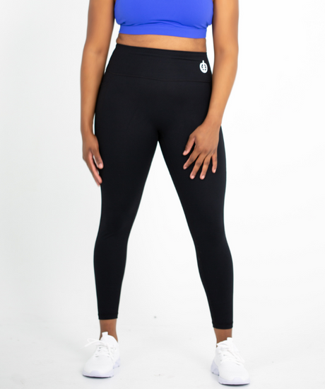 Full Length Pocket Legging | Black - ICONI