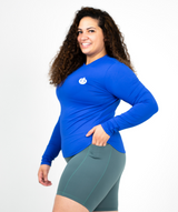 Performance Long Sleeve Shirt | Blue - ICONI