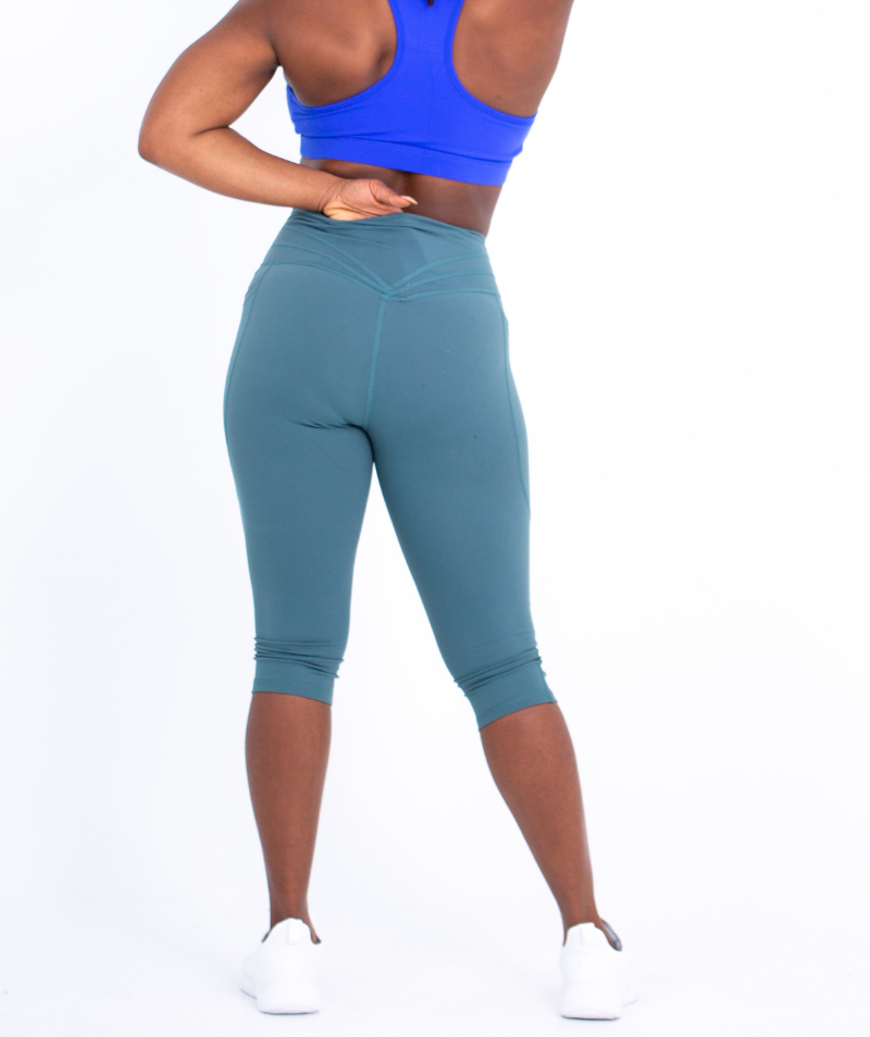 Cropped Pocket Legging | Jade - ICONI