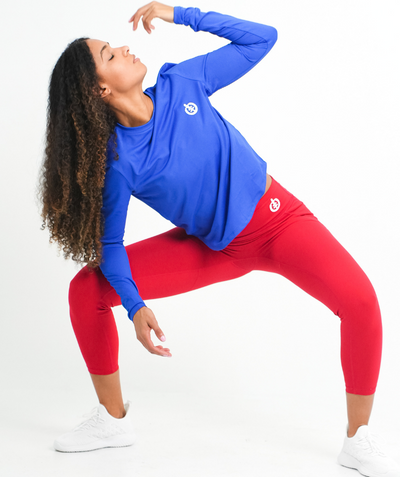 Performance Long Sleeve Shirt | Blue
