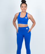 Full Length Pocket Legging | Blue - ICONI