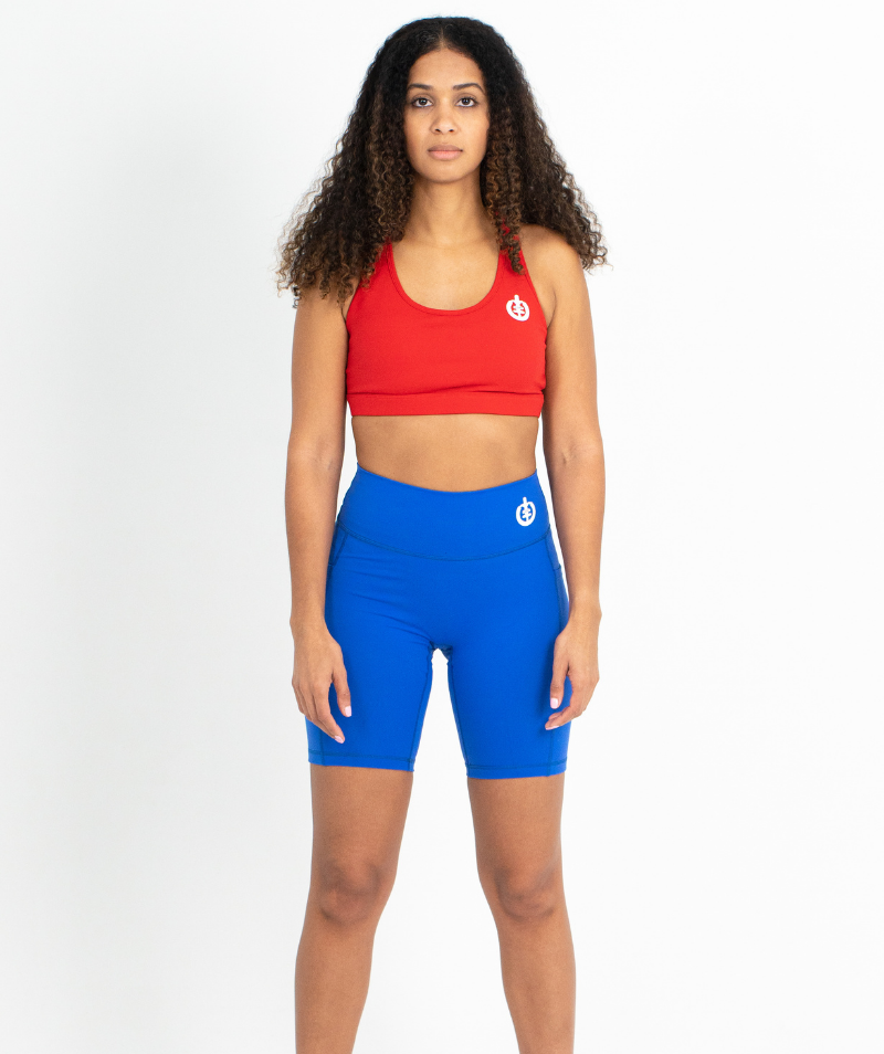 Mid Thigh Pocket Short | Blue - ICONI