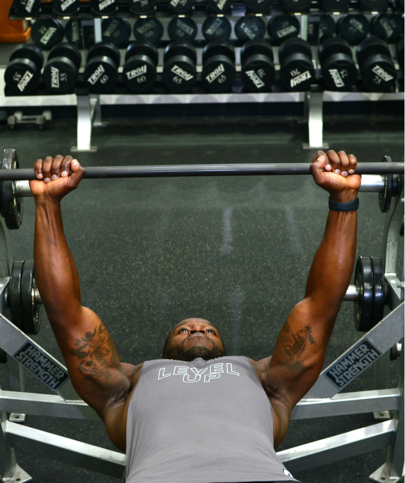 Men's Level Up Muscle Tank | Gray