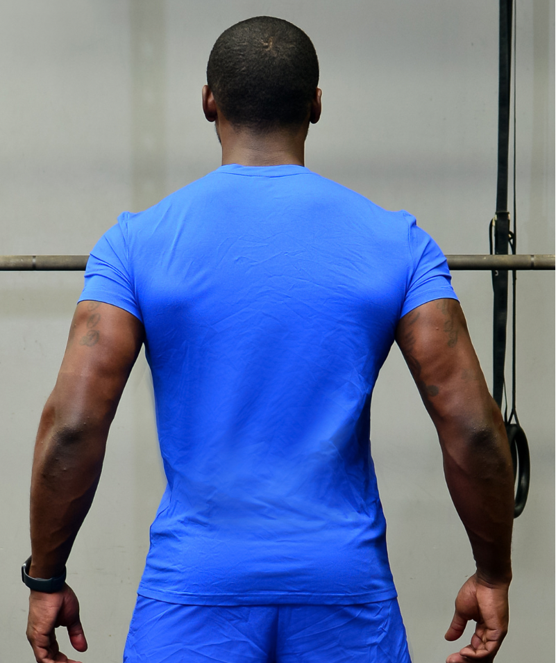 Men's Level Up Tee | Blue