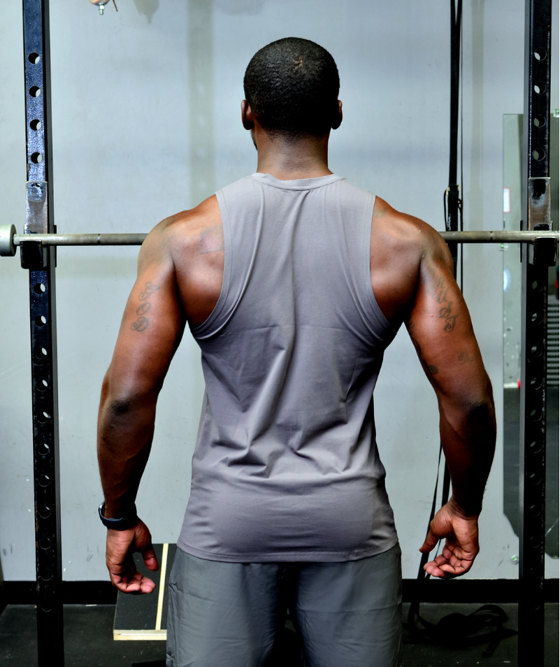 Men's Level Up Tank Top | Gray