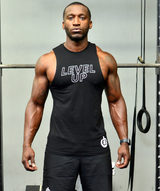 Men's Level Up Tank Top | Black - ICONI