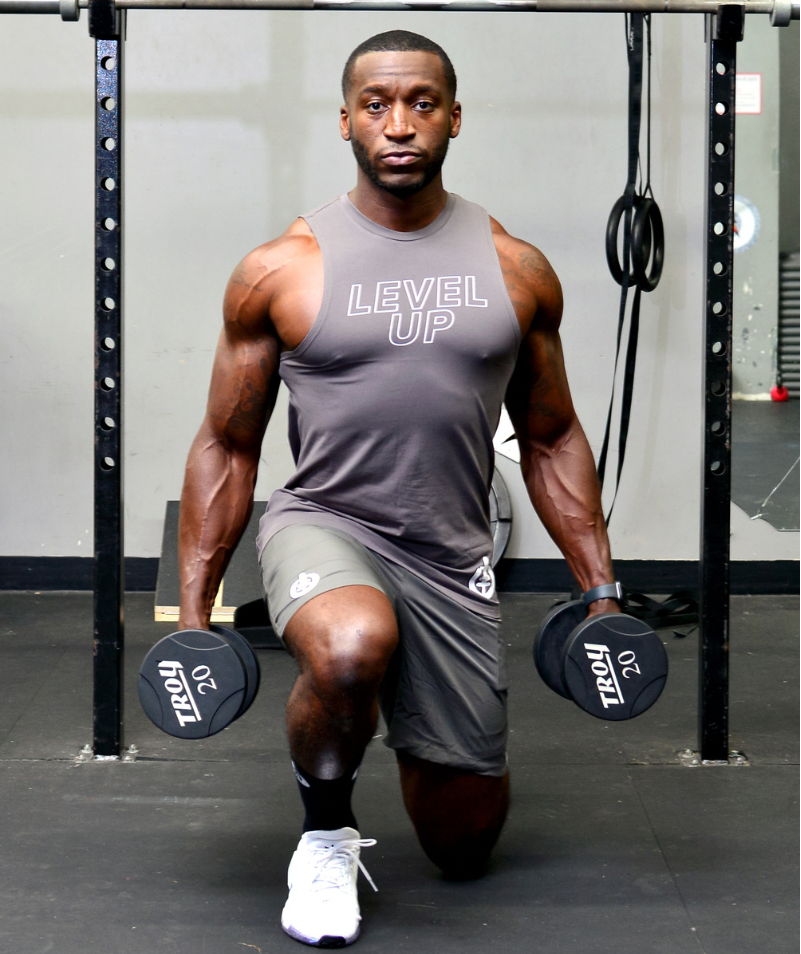 Men's Level Up Tank Top | Gray - ICONI