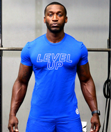 Men's Level Up Tee | Blue - ICONI